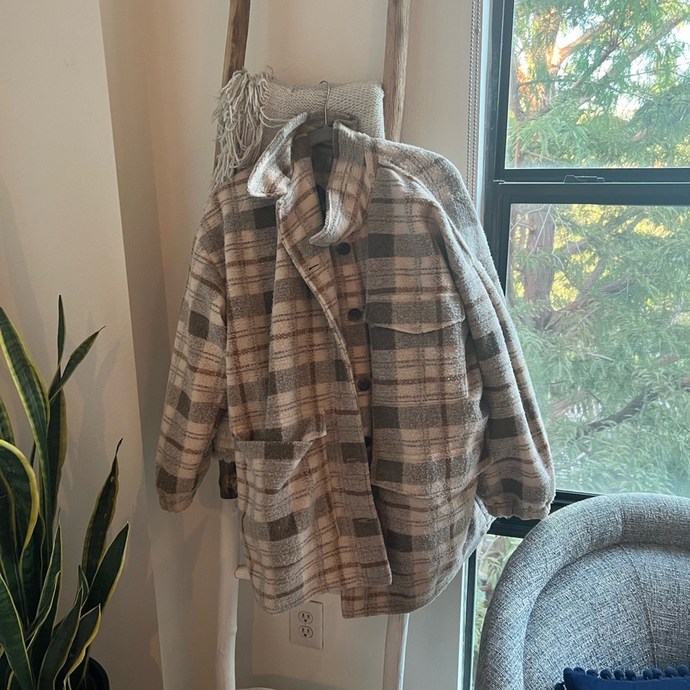 Universal Thread oversized shacket coat